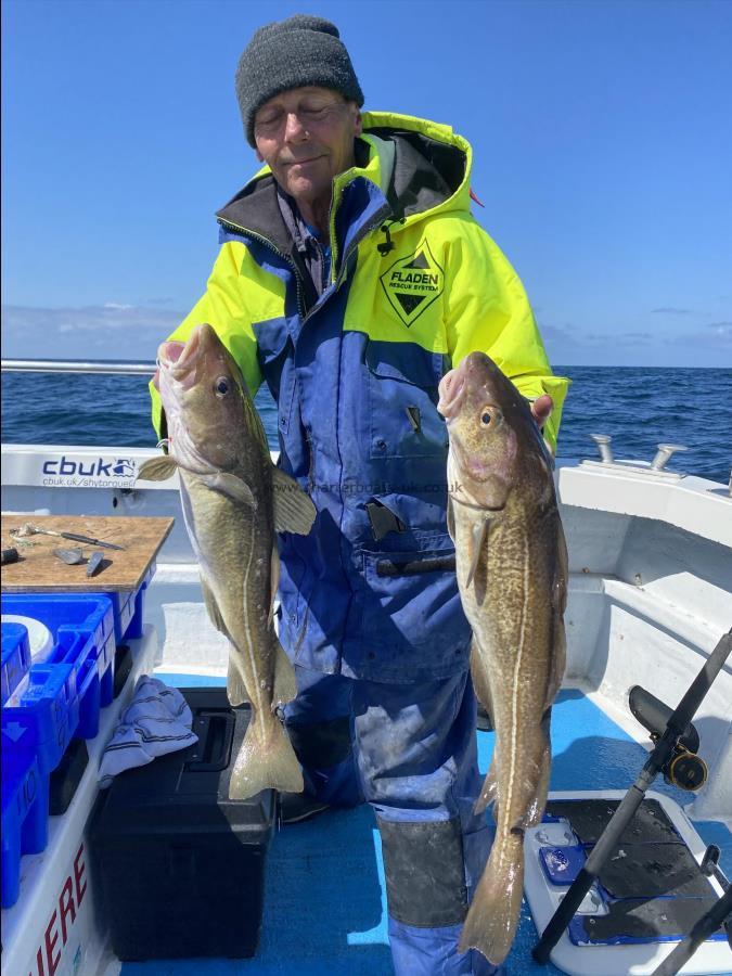 6 lb Cod by Gordon Yates.