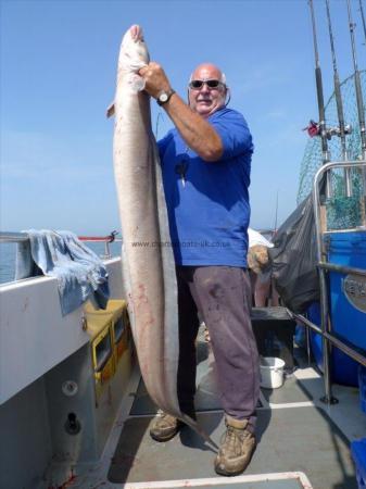 51 lb Conger Eel by Clive Morgan