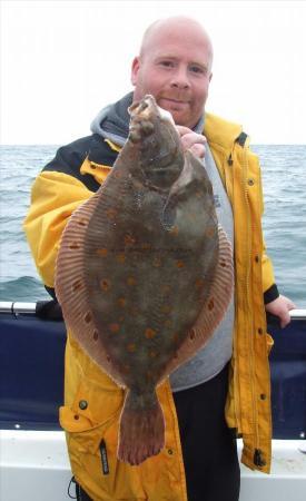 6 lb 10 oz Plaice by Andy Rollett