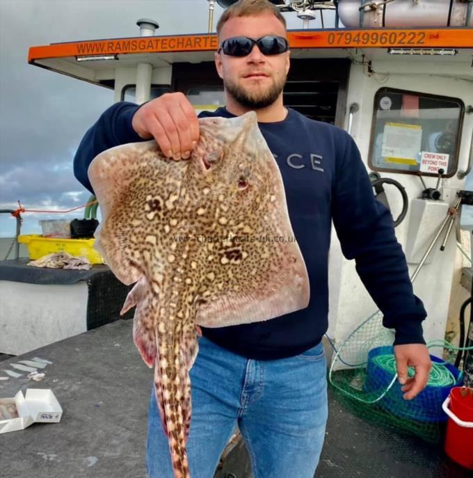 7 lb Thornback Ray by Unknown