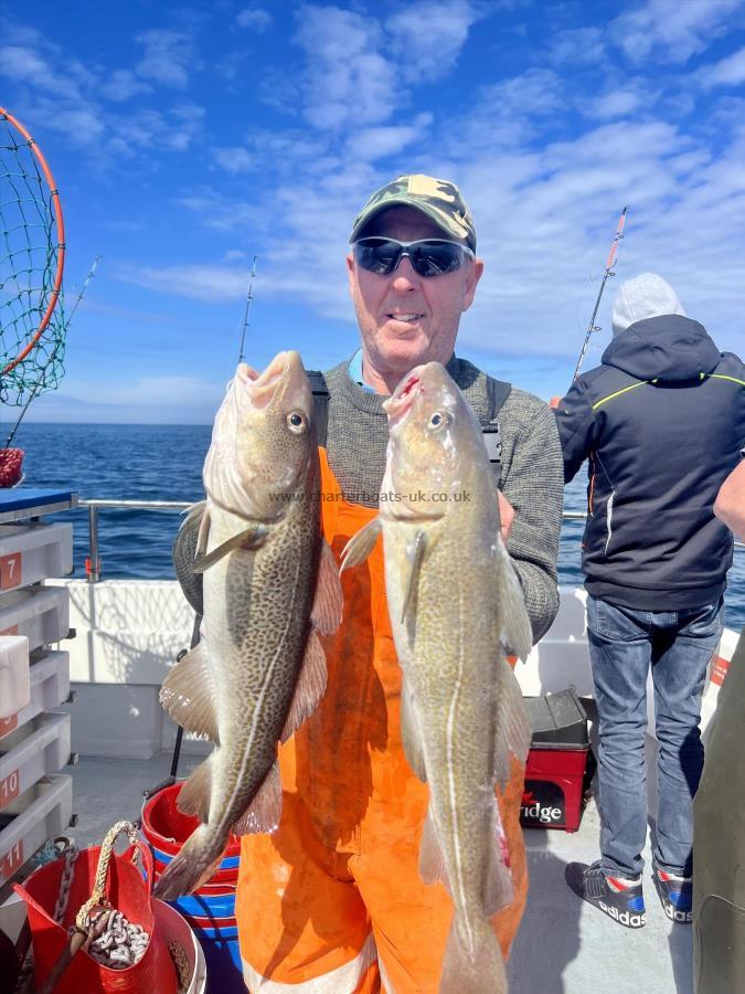 5 lb 8 oz Cod by Dave Sharp