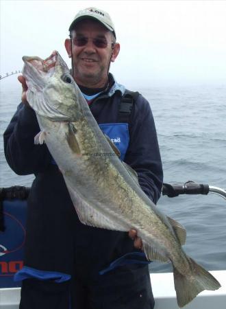 14 lb Pollock by Jim Sivier