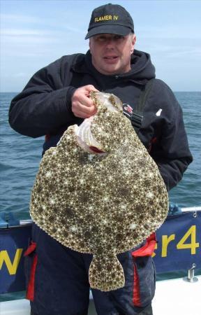 12 lb 13 oz Turbot by David Hawker