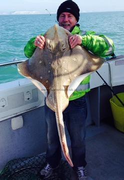21 lb 12 oz Blonde Ray by Billy