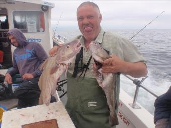4 lb Cod by Gary Snaith from Whitby.