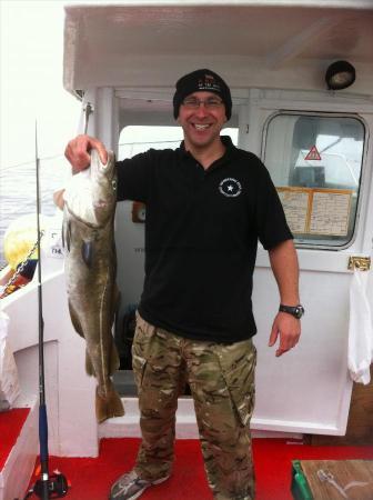 12 lb 4 oz Cod by Brian Sowerby