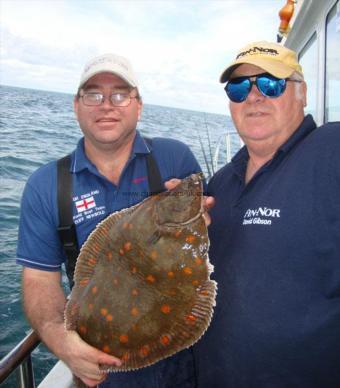 6 lb Plaice by Cliff Newbold