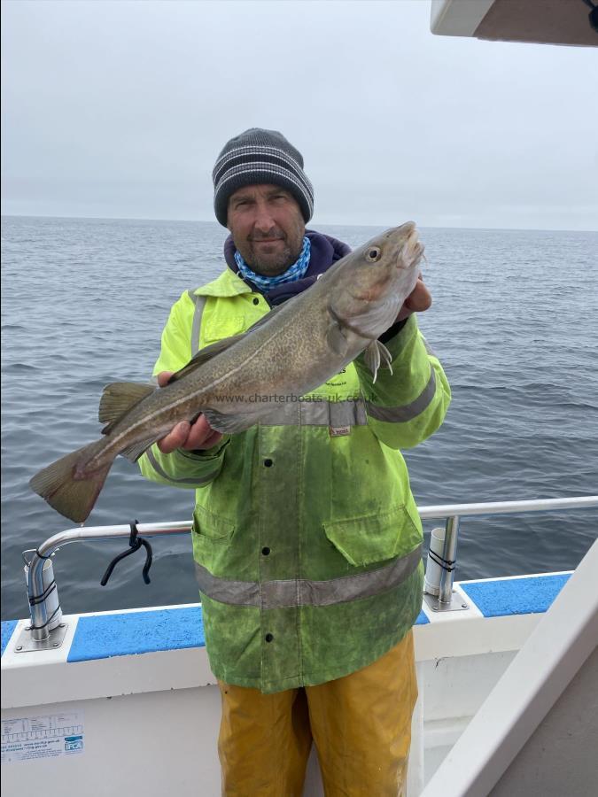 6 lb 2 oz Cod by Skipper.