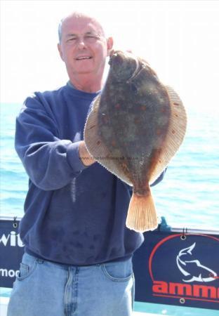 4 lb Plaice by Dave Metcalf