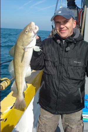 6 lb 8 oz Cod by Man from Latvia