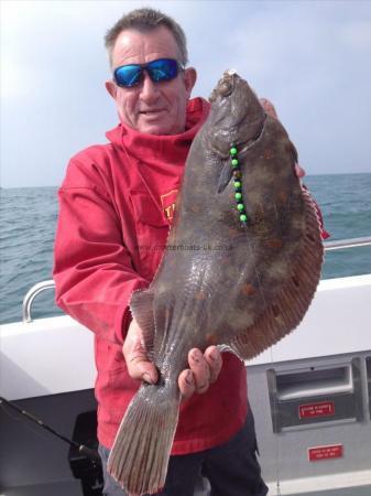 4 lb 9 oz Plaice by sparrow