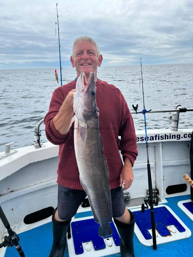 8 lb Ling by Brian.