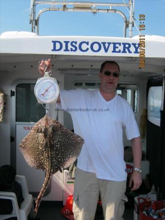 6 lb 8 oz Thornback Ray by Unknown