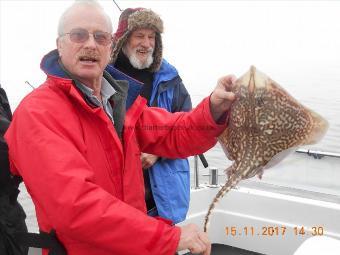 4 lb Thornback Ray by jeff ball