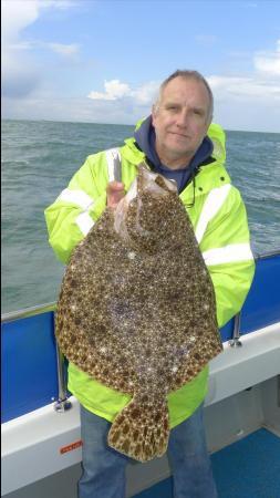 14 lb Turbot by Garth Hodgkiss