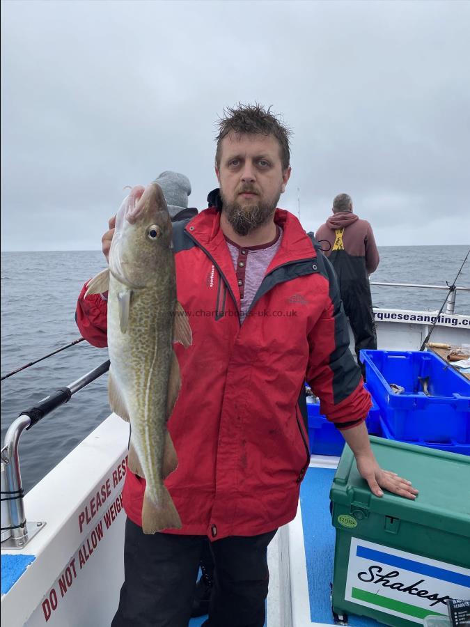 5 lb 4 oz Cod by Peter Bural.