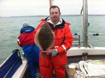 4 lb 2 oz Plaice by Darren