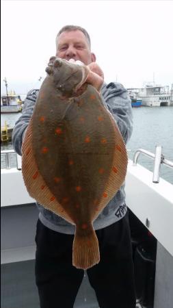 4 lb Plaice by steve knights