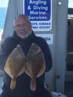 1 lb 10 oz Plaice by Colin Nurse