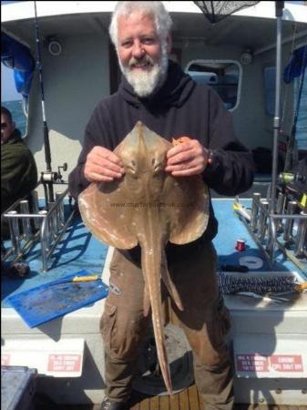 5 lb 8 oz Small-Eyed Ray by Andy Sheader