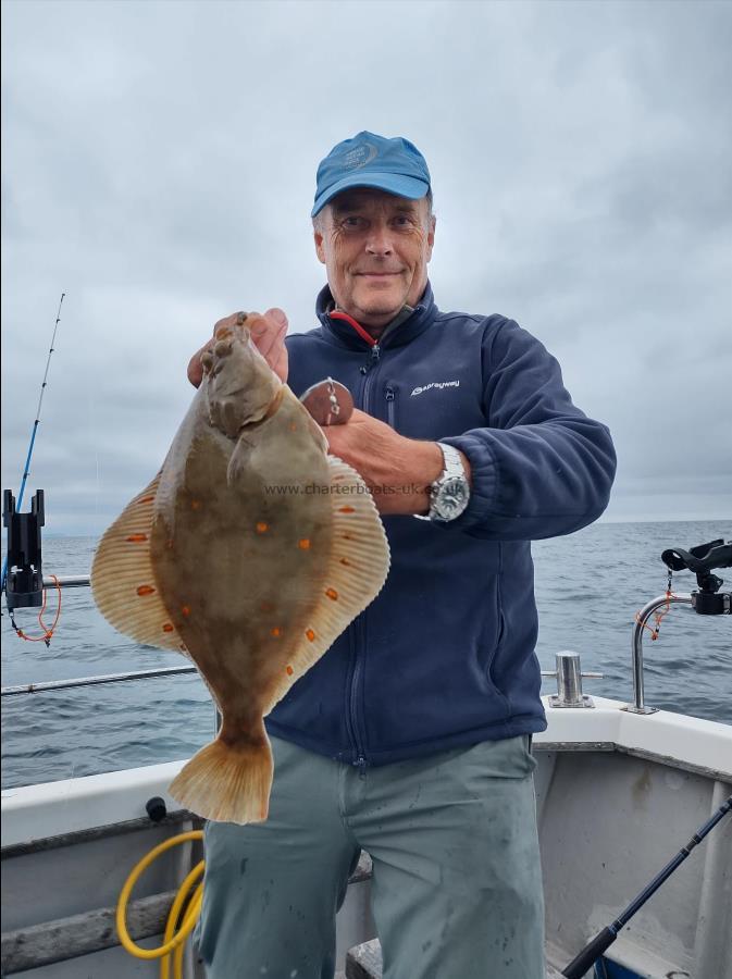 2 lb 7 oz Plaice by Peter