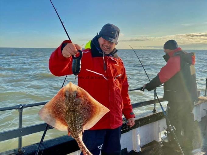 7 lb Thornback Ray by Unknown