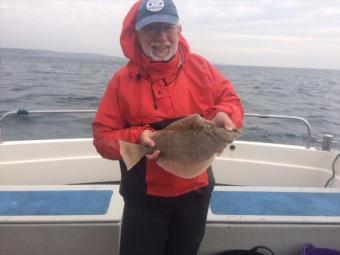 1 lb 10 oz Plaice by David Appleby