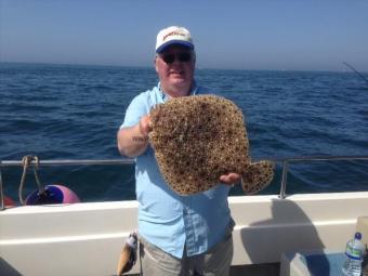 3 lb 4 oz Turbot by Roy Shipway