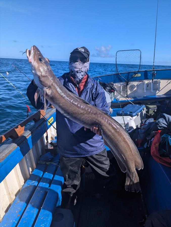 24 lb 9 oz Ling by Unknown
