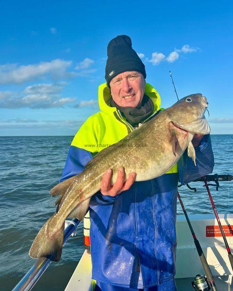 9 lb 12 oz Cod by Dave Fowls