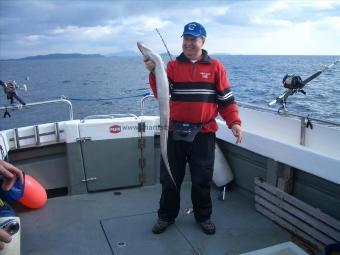 17 lb Conger Eel by Mr Graham