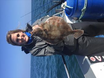 3 lb 5 oz Plaice by Sara