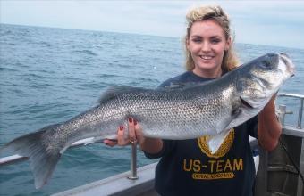 12 lb 9 oz Bass by Amelia Clegg