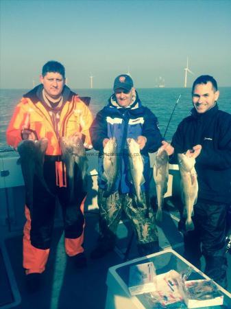 3 lb 8 oz Cod by Kelvin Mark and Chris