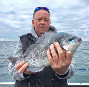 3 lb 6 oz Black Sea Bream by Unknown