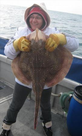 14 lb 8 oz Undulate Ray by Elena