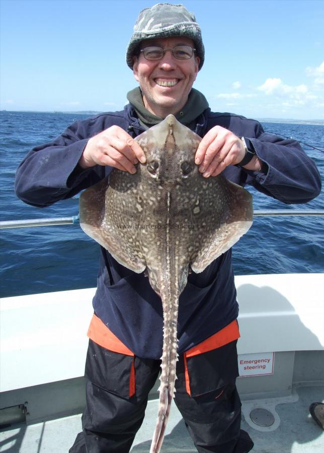 8 lb 9 oz Thornback Ray by Gareth Brown