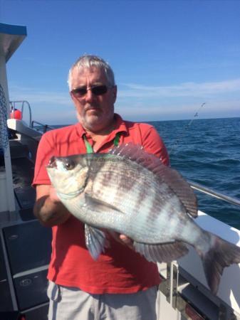 4 lb 4 oz Black Sea Bream by Dave Borton