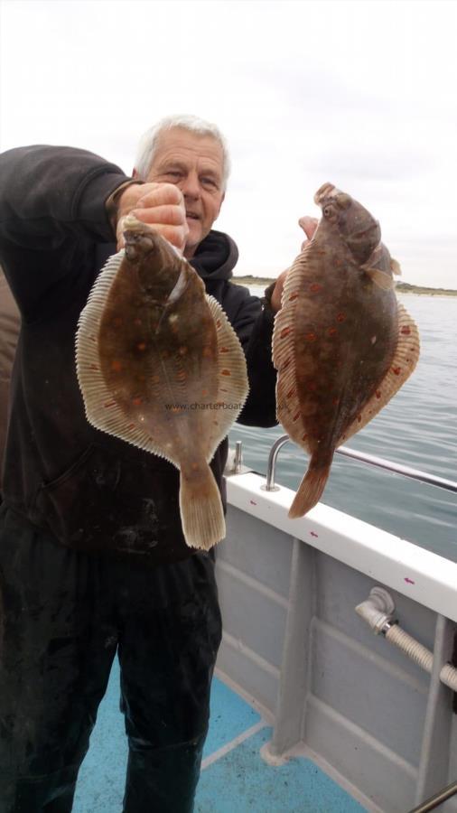 2 lb 8 oz Plaice by Unknown