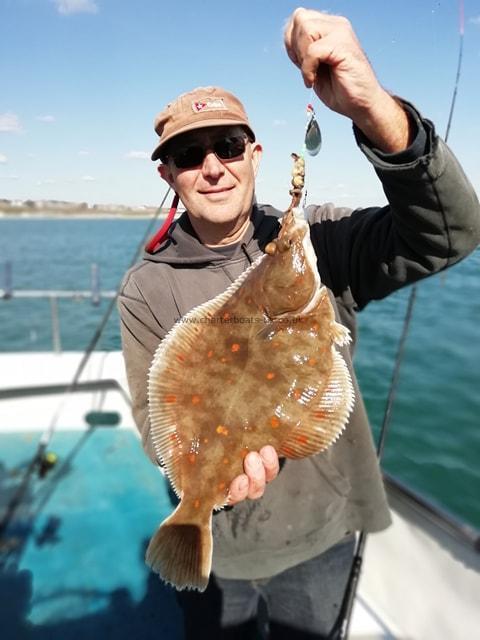 2 lb 3 oz Plaice by Chris