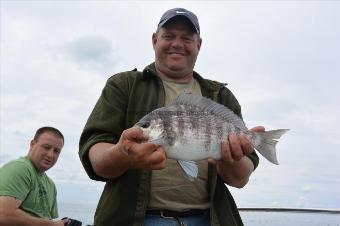 3 lb 8 oz Black Sea Bream by Stephen Wake