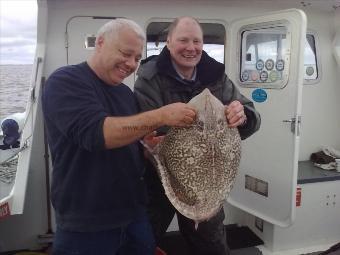 16 lb 2 oz Thornback Ray by Derek Mole