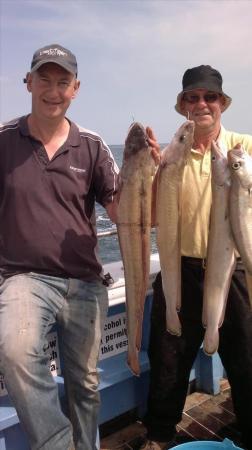 8 lb Ling by kev and dave birkitt from gainsboro