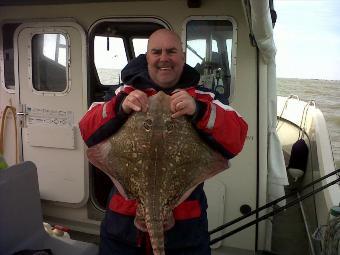 15 lb Thornback Ray by Derek Mole