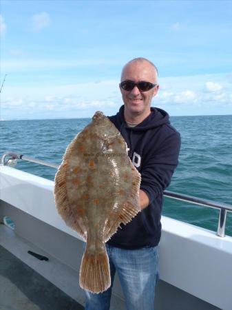 5 lb 4 oz Plaice by Ian Webb