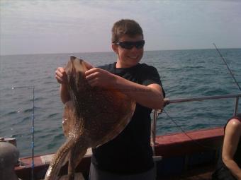 12 lb 4 oz Undulate Ray by Fourteen year old Oscar.....