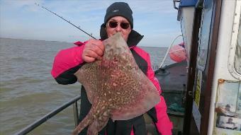 5 lb Thornback Ray by Alan from Kent