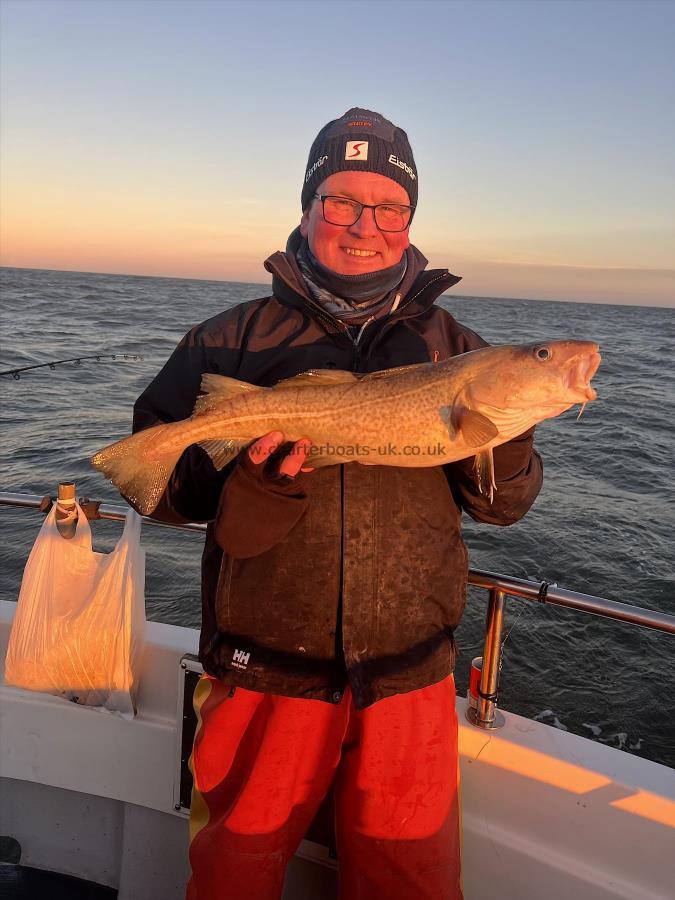 4 lb 12 oz Cod by Andy Savage