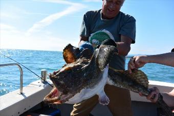 23 lb Anglerfish by Stephen Wake