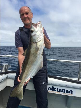 17 lb Pollock by Kevin McKie
